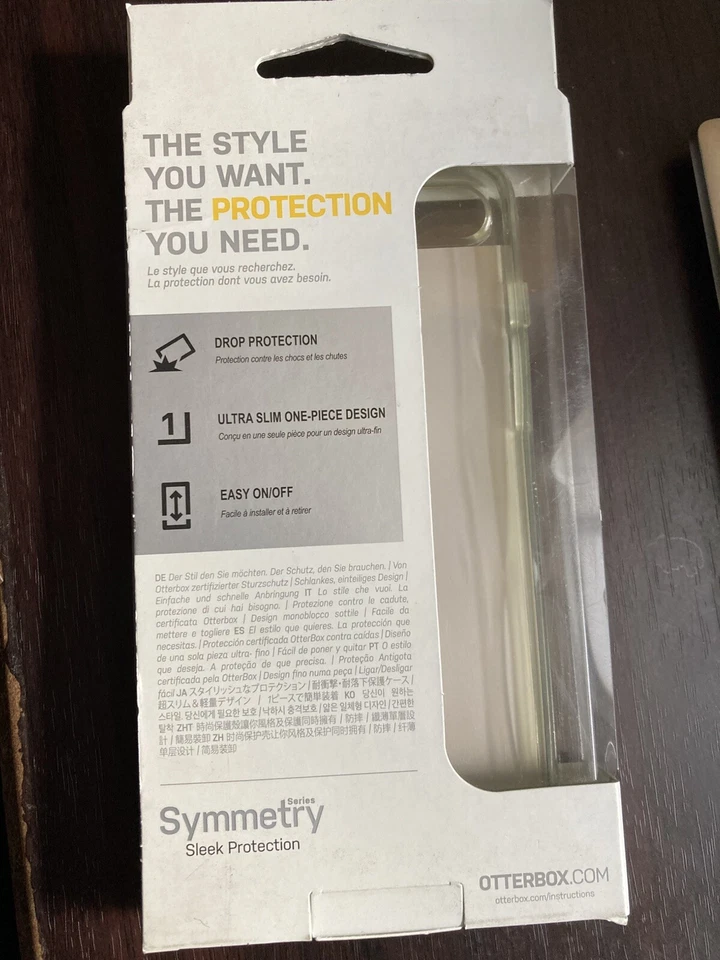 Funda OtterBox Simetría Elegante Protección para iPhone7 plus Transparente/Plateado Escamas Foto 2 de 2