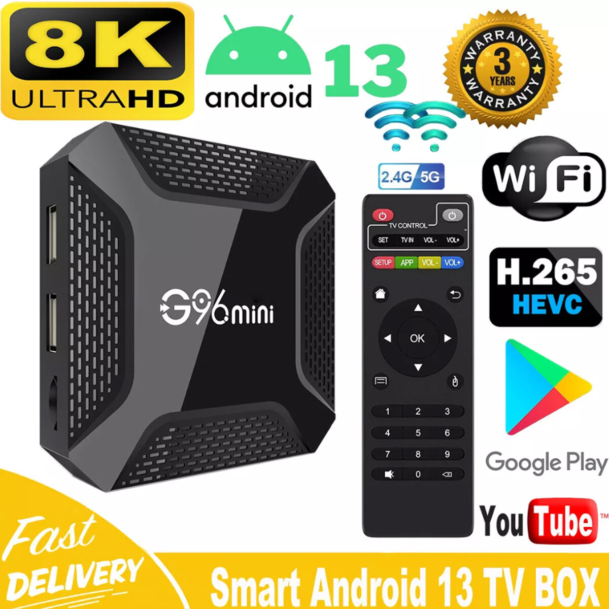 ★FAST LIFE android TV★ Amazon.com: 2025 Android 11.0,G1 Smart TV Box,Compatible