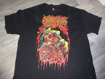 Abominable Putridity Old Vintage Shirt Death Metal Devourment Wormed Analepsy