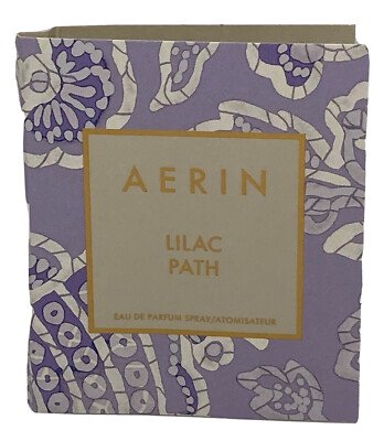 Aerin Lilac Path 0.07 oz 2 ml Eau De Parfum Spray Deluxe Mini Travel Sample Vial