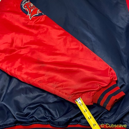Chaqueta Bomber Fubu Varsity Satén Para Hombre XL Extra Grande Bordada Deletrear Logo - Imagen 12 de 15