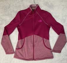 The North Face 2 tone magenta full zip polyester jacket woman  s small