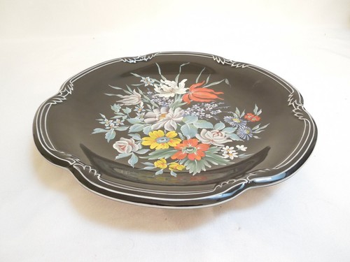 Graf von Henneberg 12" Cake Platter/Plate Hand Painted & Signed Made in Germany