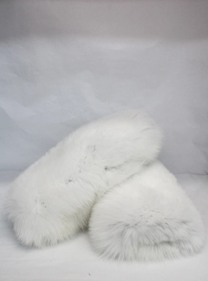 NUEVO ZORRO BLANCO DOBLE CARA GUANTES DE PIEL HOMBRE TALLA TODO Foto 3 de 4