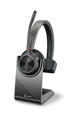 Poly Voyager 4310 Schwarz Bluetooth On-Ear Headset UC Mono USB-C Teams BRANDNEU