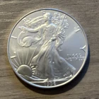 1996 AMERICAN SILVER EAGLE 1 OZ .999 FINE SILVER