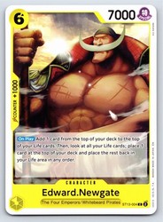 Edward Newgate ST13-004 Ultra Deck: The Three Brothers Common One Piece TCG