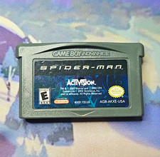 Spider-Man Nintendo Game Boy Advance GBA Cartridge Activision E NTSC-U/C 2002
