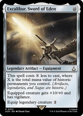 Excalibur, Sword of Eden Normal [ACR - 72] NM MagicACR