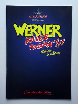 Werner - Volles Rooäää!!! - Jan Fedder - Lilo Wanders - Presseheft