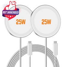 25w Magnetic Wireless Charger: Fast Charging Pad For Iphone 17 16 15 14 13 12