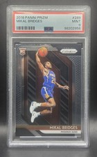 Mikal Bridges (2018) Panini Prizm Basketball #289 - PSA 9 - Phoenix Suns NBA