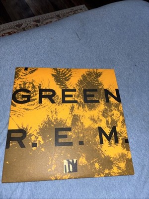 R.E.M. Green VINYL W/HYPE STICKER