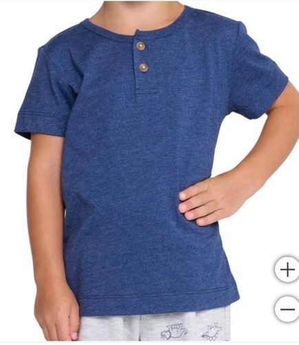 Pekkle Boys T-Shirts Blue Multicolor Dinosaur 4-Pack Kids Short Sleeves 2t - 第 2/5 張圖片