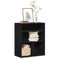 BüCherregal Schwarz 60X30X71,5 Cm Holzwerkstoff Standregal