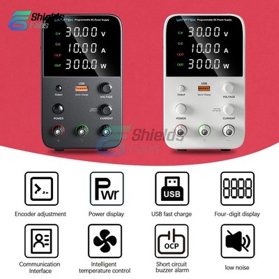 Adjustable DC power supply USB Digital Power Source Voltage Regulator Switch