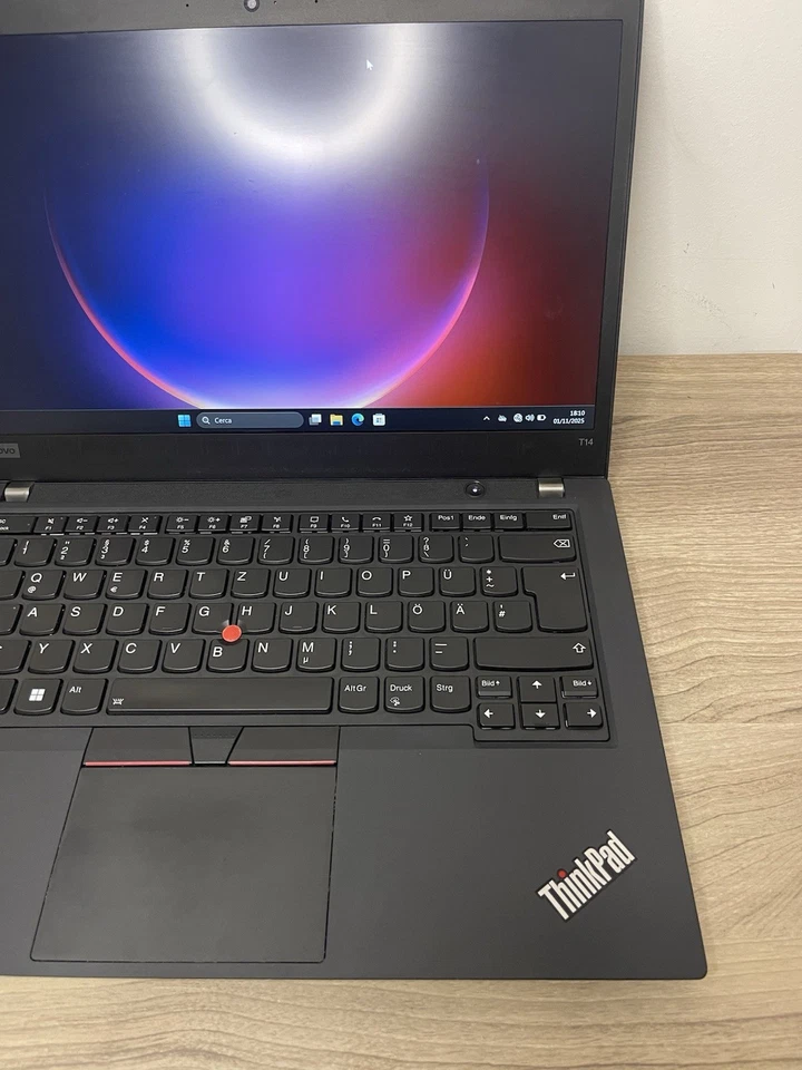 SUPER LENOVO THINKPAD T14 Gen2 I7-1185G7 RAM 32gb/256GBSSD BUSINESS LAPTOP 🧑💻 - Immagine 2 di 4
