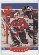 1990-91 Pro Set Don Beaupre #307 0o3