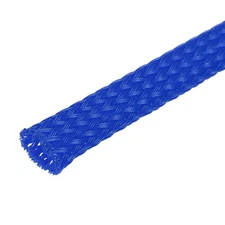 Expandable Sleeving 1/4-inch 100ft Cable Sleeve Blue