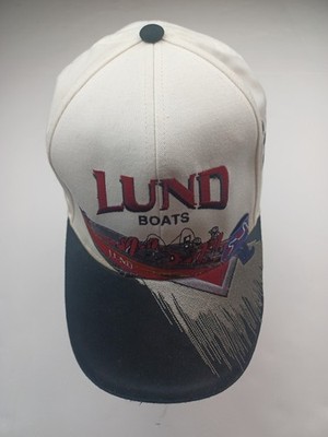 Vtg  2001 Lund Boats The Aluminum Authority  Limited  Strapback Embroidered Hat