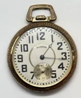 Antique 1898 Illinois Pocket Watch 174 Railroad Gold Plated 16s 17 Jewel
