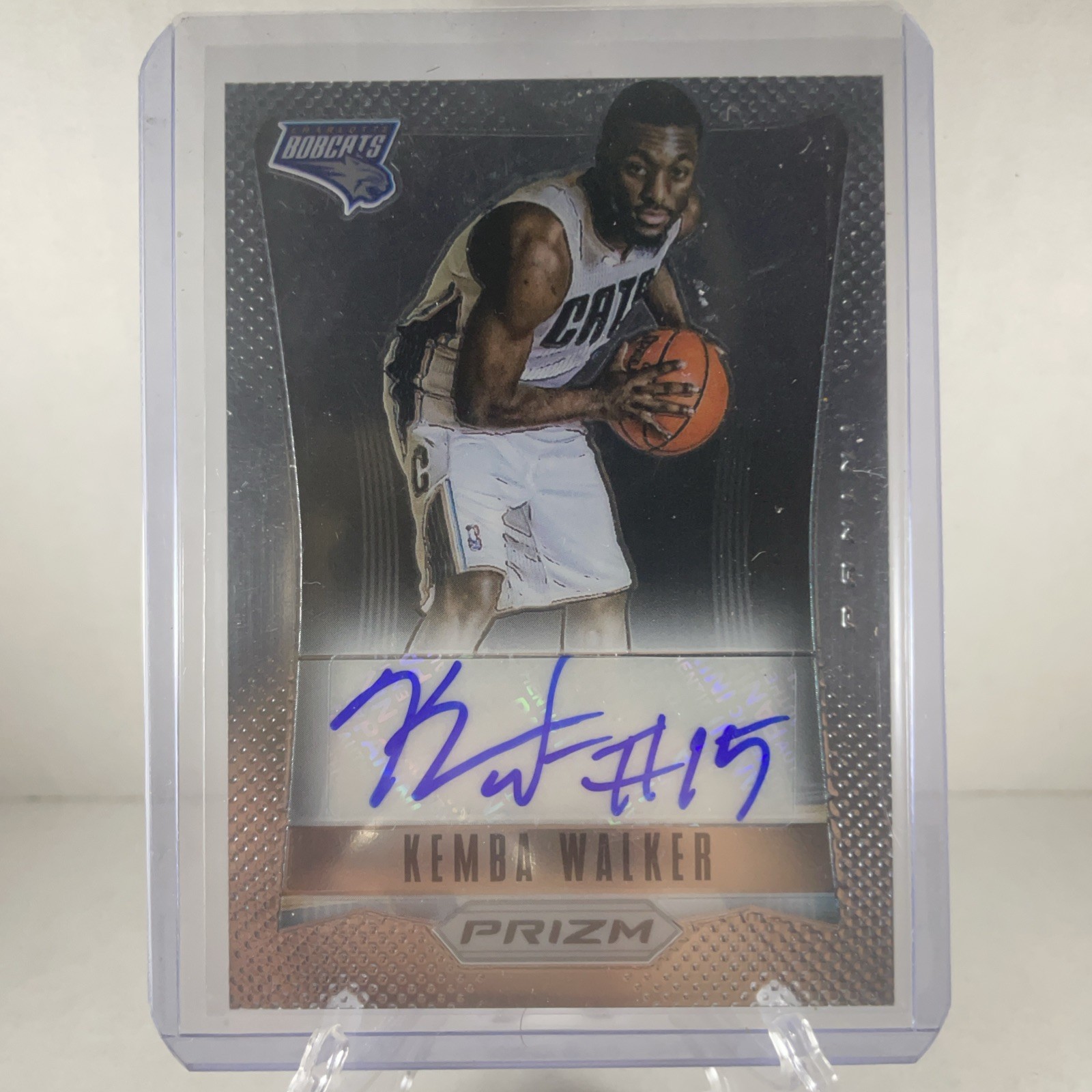 2012-13 Panini Prizm Auto Kemba Walker #41 Autograph