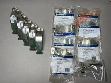 Lot of 13 Superstrut 2” Pipe Clamps – Mixed Styles – New & Unused