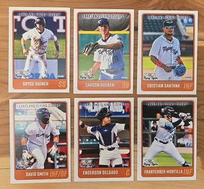 2025 Lakeland Flying Tigers SINGLE CARDS from Team Card Set - CHOOSE YOUR PLAYER
