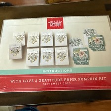 Stampin' Up! Paper Pumpkin Kit With LOVE & Gratitude September  2023 Kit  NEW