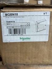 SchneiderElectric MGBN18 Isobar 4C 18Way TP&N Distribution Board 250A 3Phase NEW