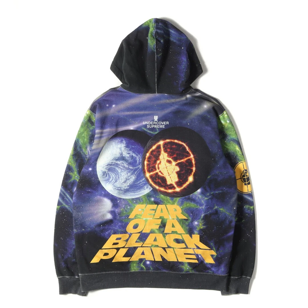 Felpa con cappuccio Supreme taglia: L UNDERCOVER PUBLIC NEMY modello totale grafica usata BEEG 0