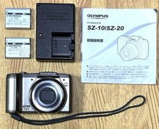 OLYMPUS SZ-20 Compact Digital Camera Full HD with 2 Batteries and Charger