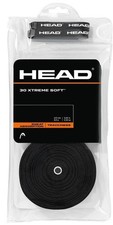 HEAD XtremeSoft 30 Pack Overgrip - Black for Tennis, Pickleball, Badminton