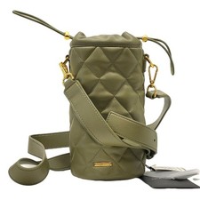 Borsa a tracolla Emporio Armani Y4R512 mai usata con portabottiglie, kaki tra...