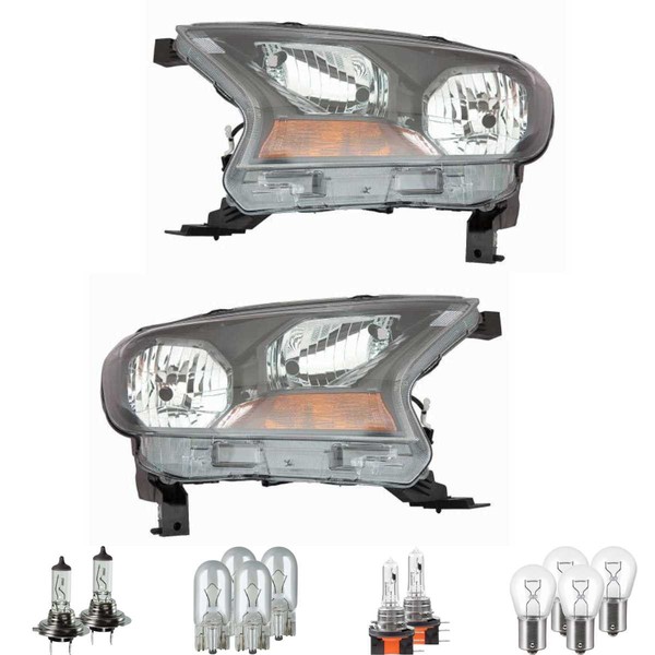 Halogen Scheinwerfer Frontscheinwerfer Set H7 FüR Ford Ranger Inklusive Lampen-image