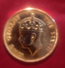 1952 SOUTHERN RHODESIA King George VI Shield VINTAGE 1/2 Half Crown COIN