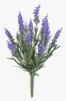Artplants KüNstlicher Lavendel Safira Auf Steckstab, Lila, 35Cm