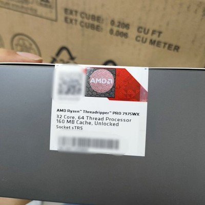 AMD Ryzen Threadripper PRO 7975WX CPU 32 Core/64 Thread 350W TRX50 Processor