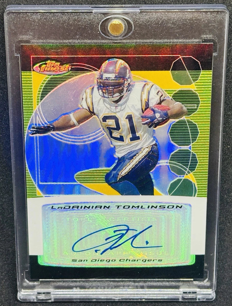 LaDainian Tomlinson Football Autographed Sports Trading Cards for