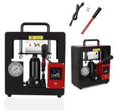 NEW 10 Ton Hydraulic Heat Press Machine 900W with Dual 4.7"x2.4" Heated Plates