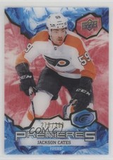 2021-22 Upper Deck Ice Ice Premieres Red 278/399 Jackson Cates #154 2vh