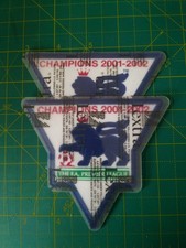 Lextra 2001/02 Premier League Champions Patches - Arsenal