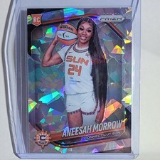 2025 Panini Prizm WNBA Aneesah Morrow #79 Cracked Ice Variation Rookie RC SP Sun
