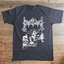 T-shirt MOONBLOOD KATHARSIS GOATMOON SATANIC WARMASTER ASSURD taglia intera S-5XL