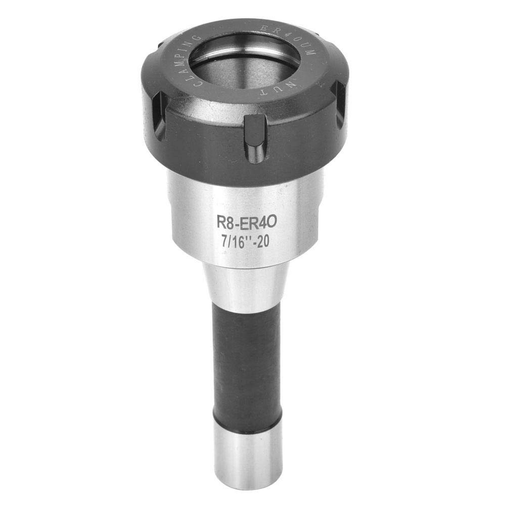 R8-ER40 7/16-20UNF Collet Chuck Holder Milling Machine Steel Tool