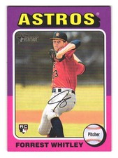 2024 Topps Heritage #636 FORREST WHITLEY Houston Astros RC
