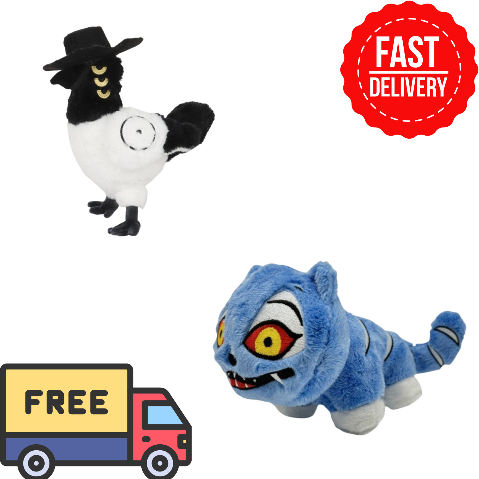 Kpop Demon Hunters Tiger Plush Toy Cute Plushie Doll Soft Gift Kids Decor Toy
