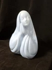 Vintage Ceramic Haeger Madonna Light Blue Mary Planter/Vase Great Condition!