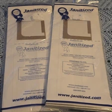 Janitized Vacuum Bags JAN-HVY-2(3) x2 Packs Hoover Type Y/Scholar/Royal CR50005