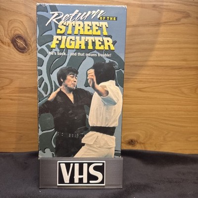 Return of the Street Fighter (VHS) * Buy 2 Get 1 Free - Bundle Shipping Discount